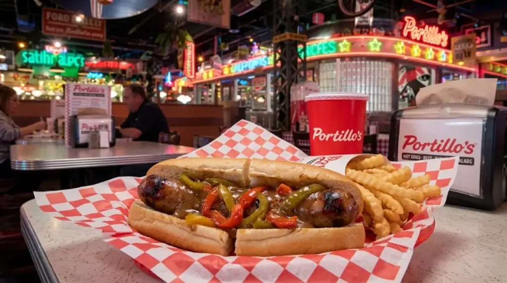 Char-Grilled Italian Sausage Sandwich