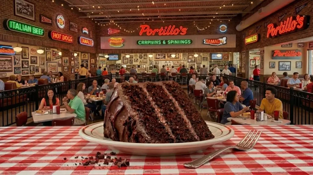 Chocolate Cake Slice