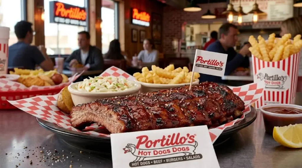 Half Slab of Ribs Dinner