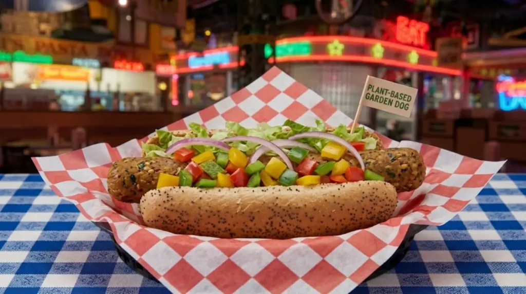 Plant-Based Garden Dog